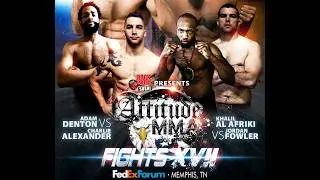 Attitude MMA Fights 17, Live from Memphis, TN
