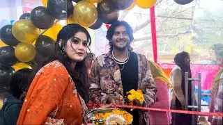 Grand Opening 🥳 || Chika ko Chup k aana pada 😅 || वर्षा नें miss किया मुझें 😘 || Manish Bhagat ❤️|| 