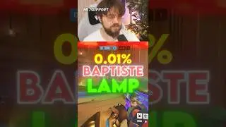 0.01% Baptiste Lamp #overwatch2 #gaming #overwatch