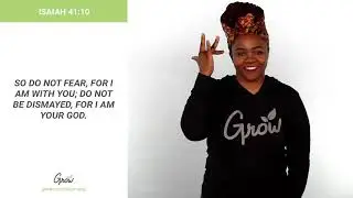 Memorize Isaiah 41:10 in Sign Language for Kids!