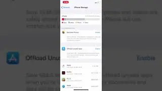 Checking storage on Iphone X