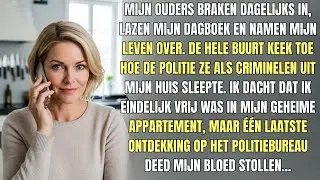 Mijn Ouders Braken Steeds In... Dus Ik Verhuisde IN HET GEHEIM En Liet De POLITIE Ze Opwachten!