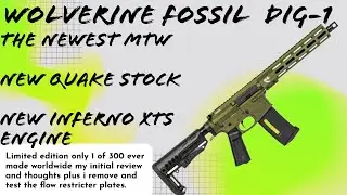 Wolverine Fossil Dig-1 Unboxing & Review 1 of 300 ever made 🔥🔫