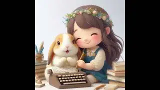 🐰Вдохновляющее путешествие кролика Реми: история о дружбе и писательстве🐰 - KidsJoyfulLearning