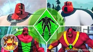 Evolution of fourarms in Ben 10 games @Mr.Poke10hacker #ben10ultimatealien #ben10protectorofearth