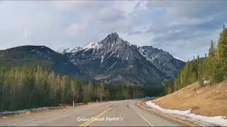 Cinematic Travel Video | Driving  Around Kananaskis Alberta Canada