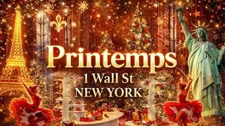Nov.29, 2025 - Printemps New York - 1 Wall Street - Christmas in New York - New York City