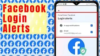 How to turn on Facebook login alerts