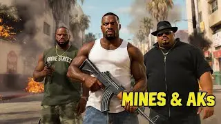 Mines & AKs Mission 🔥 | CJ, Sweet & Big Smoke | GTA San Andreas