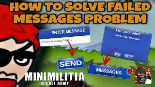 How to Solve Message Problem In Mini Militia Classic.@vprgaming2 #mmc #minimilitiaclassic  #games