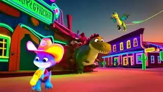 🎬 Cartoon Dinosaurs Neon Adventures Beyond the Stars Mix Episodes