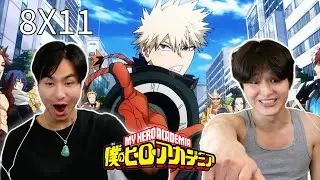 SUPER HYPED FOR THIS FINALE | My Hero Academia Season 8 Episode 11 Reaction