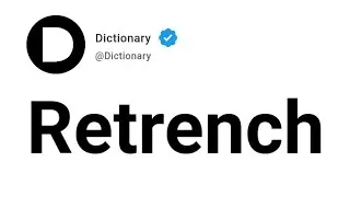 Retrench Meaning In English