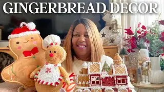 GINGERBREAD CHRISTMAS  DECOR | PRIMARK, THE RANGE, HOME BARGAINS & ASDA GEORGE| CHRISTMAS 2023
