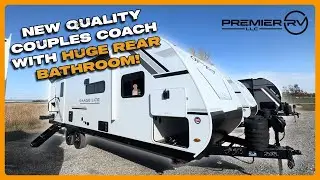 This New Couples Travel Trailer Has a Huge Rear Bathroom! - 2026 Open Range Range Lite 250RBL