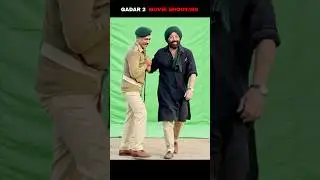Gadar 2 Movie Behind The Scenes | Gadar 2 Movie Shooting #movie #sunnydeolmovie #shorts