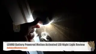 LENMO Battery Powered Motion Activated LED Night Light Review