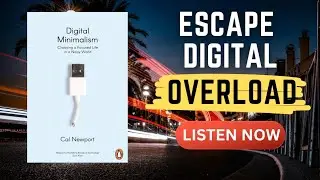 Digital Minimalism by Cal Newport Book Summary Audiobook Focused Life Self Development Mindset