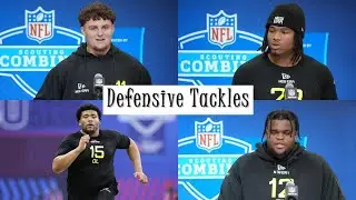 2025 NFL Combine Tracker & Results (Defensive Tackles)
