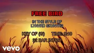 Lynyrd Skynyrd - Free Bird (Karaoke)