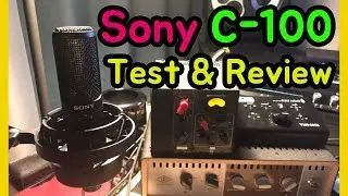 Sony C100 Microphone Test & Review (No Talking)