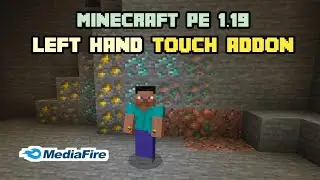 LEFT HAND TORCH MOD  ADDON FOR MINECRAFT PE 1.19 | Hold torch in left hand in Minecraft PE