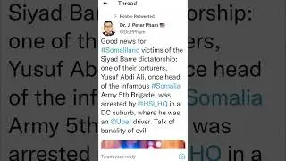 Good News4Somaliland Victims of Siyad Bare Dictatorship Yusuf Abdi Ali Tukee.Ge burned Someone Alive