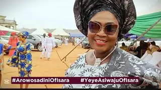 #ArowosadiniOfIsara  @tge final burial ceremony of  #LateFolaranmi Alaba Adebayo