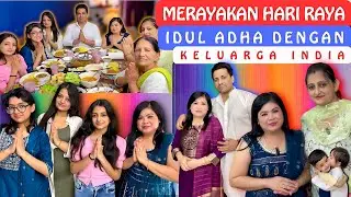 Merayakan Hari Raya Idul Adha Dengan Keluarga India‼️Makan Nasi Kuning Dan Kari Kambing‼️