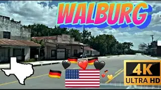 [4K] Walburg, Texas - A German American Settlement
