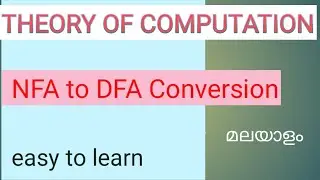 Conversion of NFA to DFA: Lec:8/Theory of computation