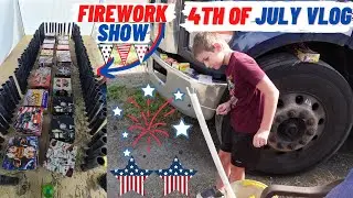 4TH OF JULY 2022 VLOG AND BACKYARD FIREWORK SHOW WITH MY TANNER