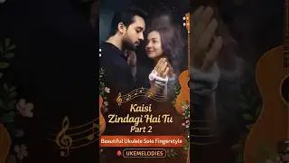Meri Zindagi Hai Tu 💕 (Part 2) | Pak Drama OST played on Ukulele | Ukulele Fingerstyle Melody