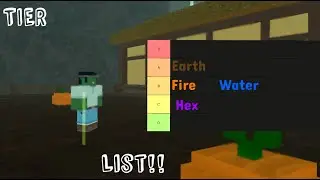 The element tier list | VoxlBlade