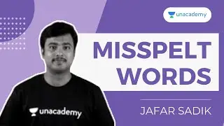 Top 20 Questions in English #25 l MISSPELT WORDS | Jafar Sadik