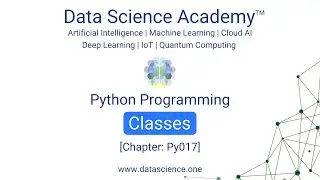 Python Programming for Beginners Py017: Classes