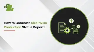 How to Generate Size - Wise Production Status Report ?