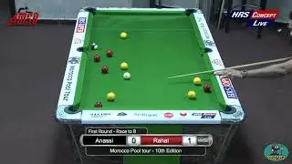🔥 ANASSI vs RAHAL | MOROCCO POOL TOUR | Intense 8-Ball First Round Action!