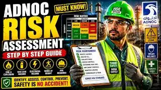 How you can Conduct Risk Assessment in ADNOC Facility | @Safetyvisionwala 