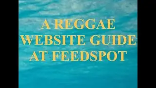 A Reggae Website Guide at feedspot