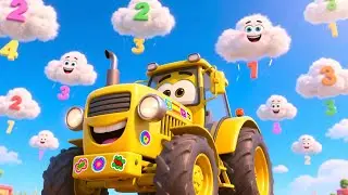 Boom Boom Tractor Fun 🚜🎵 | Fun Learning for Kids | Preschool Vehicle Adventure