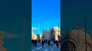 St Mark&rsquo; square Venice, Italy #travel #italy #viral #trending #youtubeshorts #shorts