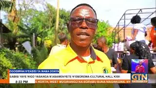 Kisii County marks IDPD at Culture Hall as Kisii MP&rsquo;s office gives them foodstuff.
