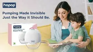 Wearable Breast Pump | Hands- Free Electric Breast Pump - Hopop