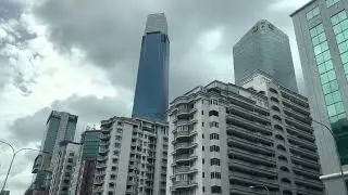 The Exchange 106 tower view from Jalan Tun Razak. #TunRazakExchange #TRX #KualaLumpur