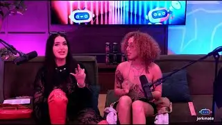 Kira Perez  & Nia Bleu Slippery on Set