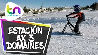 LA ESTACIÓN DE ESQUÍ DE AX 3 DOMAINES