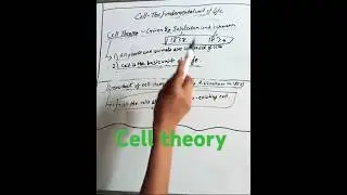 Cell Theory part -2#science #exam #shortsviral#trend#booktok #education#mathematics #sciencefiction
