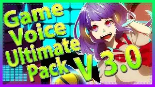 [Game Voice Ultimate Pack - PV ver3.0 ] Unity audio asset