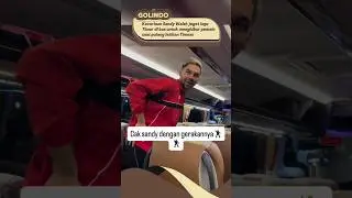 Aksi Sandy Walsh joget heboh di bus usai official training Timnas di GBT #timnas #timnasindonesia